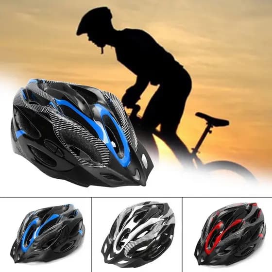 Capacete para Ciclista Adulto Ajustável Trava Rápida Ventilado Segurança Bike Leve Confortável