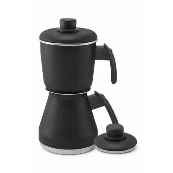 Cafeteira Italiana Com Filtro 1,2 Litros Moka de Alumínio Reforçado Econômica Café Expresso