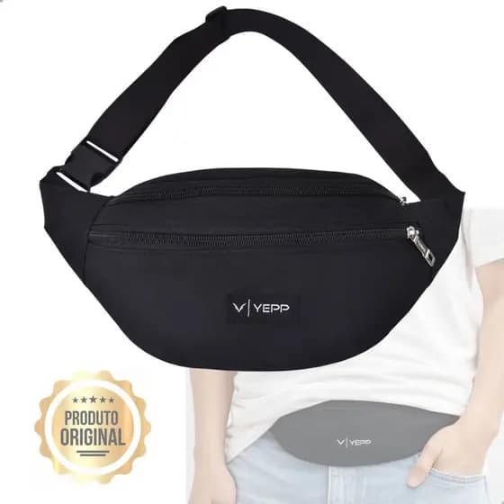 Pochete Corrida Celular Bolsa Academia Cintura 33x16cm Yepp PO7028