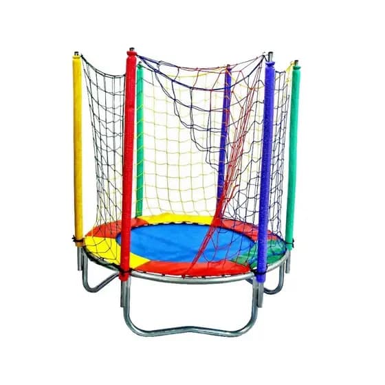 Cama Elástica Pula Pula Trampolim 1,40m Resistente Playground Infantil Rotoplay Direto Da Fabrica