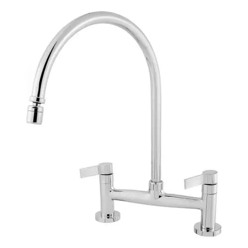 Torneira De Mesa Bancada Misturador Luxo Cozinha Cromada 3/4 1259