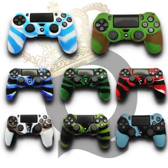 Capa de Silicone para Controle Ps4 Padrão Case Proteção Dualshock Playstation Ps4