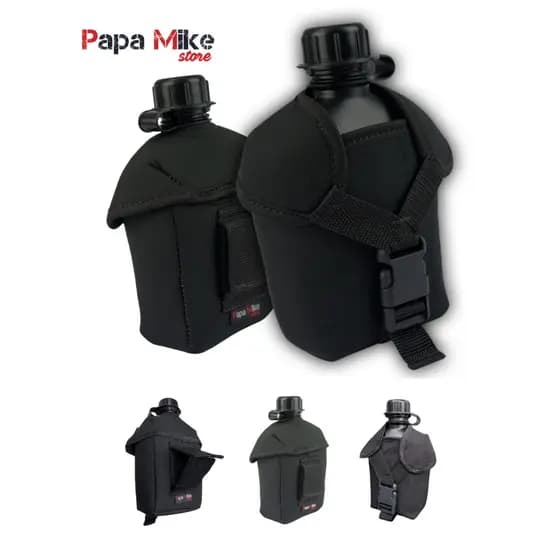 KIT CANTIL DE CAMPANHA TÁTICO + CAPA DE CANTIL VELCRO SOLTURA RÁPIDA PADRÃO CFSD PMMG ENVIO HOJE CURSO RECRUTAS FORMAÇÃO