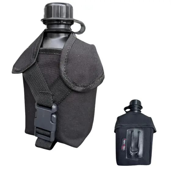 CAPA DE CANTIL GRAMPO PRETA SEGURANÇA MILITAR PADRÃO PMMG PAPA MIKE STORE RECRUTA CURSO FORMAÇÃO POLICIAL ENVIO IMEDIATO
