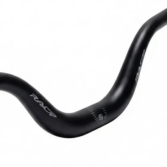 Guidão Rad7 Concept MTB Alumínio Preto Alto Downhill 31,8 x 680 x 95 elevação 356g