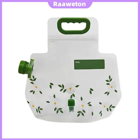 Tanque Transportador De Água De Plástico , Saco De Armazenamento Dobrável Congelável De Qualidade Alimentar 3.8L De Gran