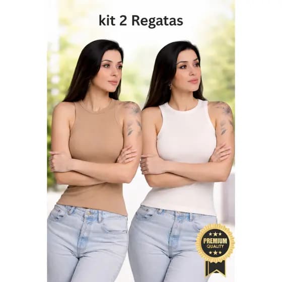 KIT 2 REGATA NADADORA RIBANA CANELADA KIT 2 REGATA RIBANA CANELADA PREMIUM KIT 2 REGATA BASICA RIBANA