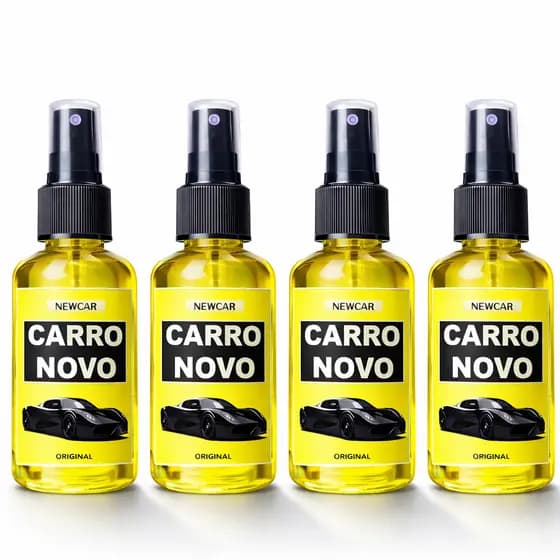 Kit 4/3/2/1 Cheirinho CARRO NOVO Spray Automotivo para Carro Aromatizante Concentrado NEWCAR