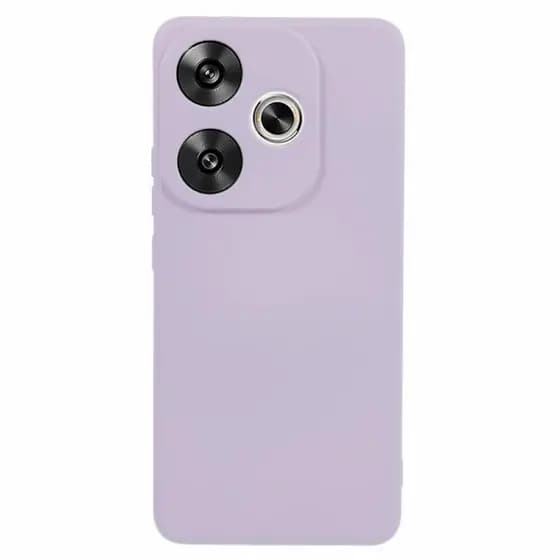 Capa Capinha Slim Aveludada Colorida + Película Para Xiaomi Poco F6