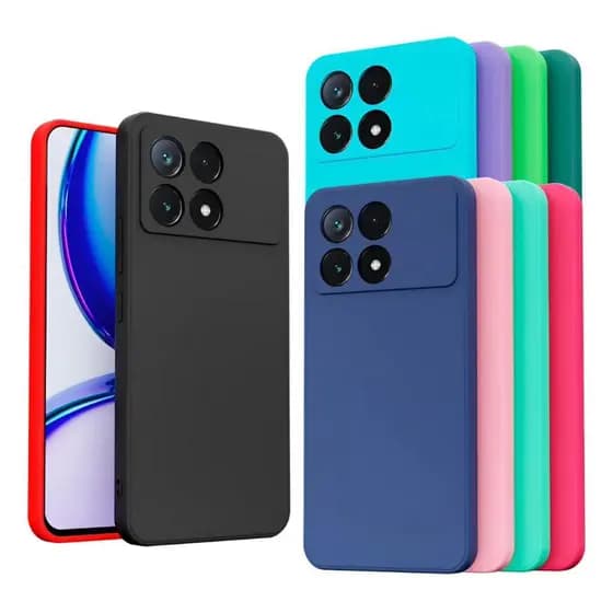 Capa Capinha Anti Impacto Colorida + Película Para Motorola Moto G56