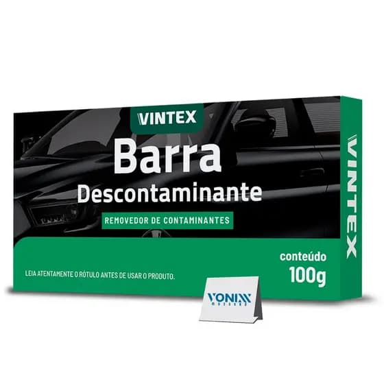 Clay Bar V-bar Massa Barra Descontaminante 100g Vintex