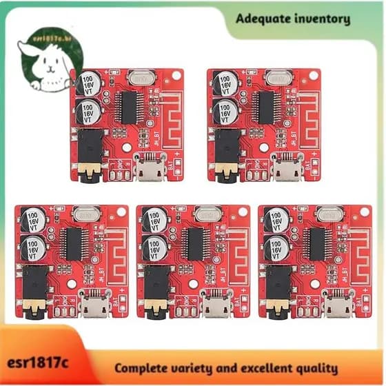 { Venda Quente } 5 Pçs DIY Bluetooth 5.0 Placa Receptora Decodificadora Sem Perdas Módulo De Música Estéreo Fio , Amplif