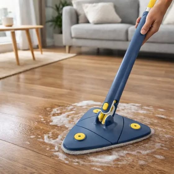 Esfregão Triangulo Mop Top Rio REFIL De Limpeza Ajustável Giratória 360° Limpeza porcelanato madeira
