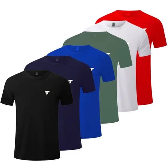 1 Camiseta Dry Fit Masculina Casual Treino Academia Esportes Exercícios Corrida