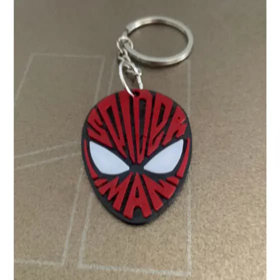 Chaveiro do Homem-Aranha - Impressão 3D
