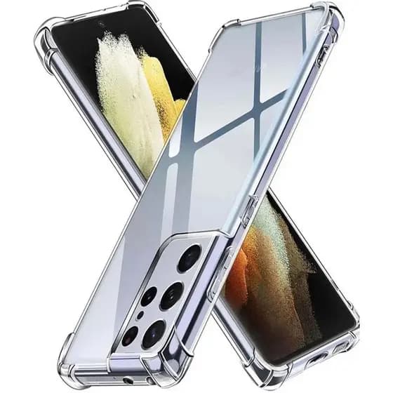 Capa Capnha Transparente Para Samsung Galaxy S23 / S23 Plus / S23 Ultra Antichoque
