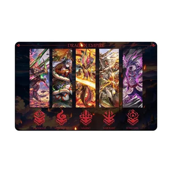 Tapete E Mousepad Do Império Dragão | Cardfight Vanguard TCG MTG Yugioh 24 " x14 " Antiderrapante
