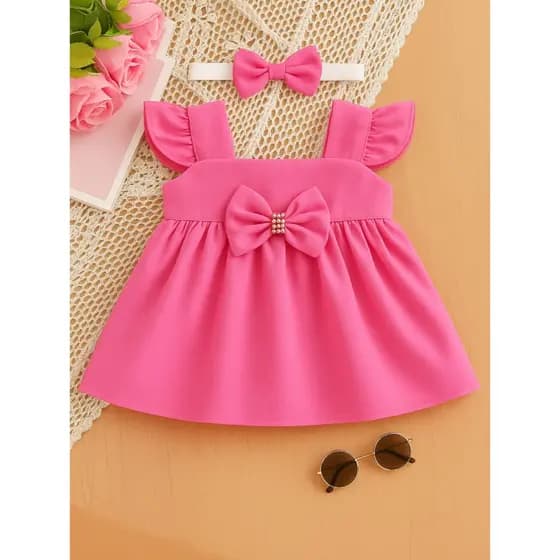Vestido Regatinha + Faixa de Cabelo