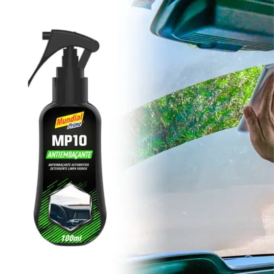 Antiembaçante limpeza de vidros espelhos Mundial Prime desembaçante automotivo 100ml