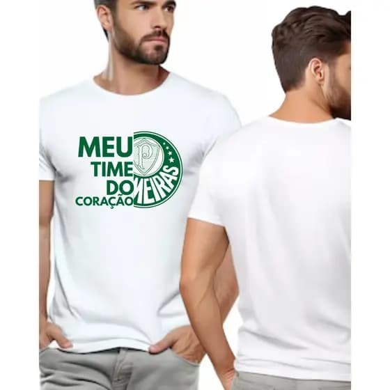 Camiseta VERDÃO - MEU TIME DO CORAÇÃO blusa camisa moda masculina em promoção