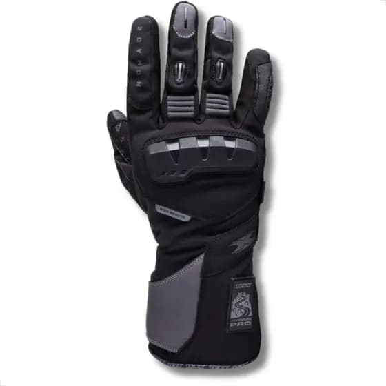 Luva Moto Texx Nomade Masculina Sistema Impermeabilidade Dedo Touch Duplo Fechamento Forro Interno
