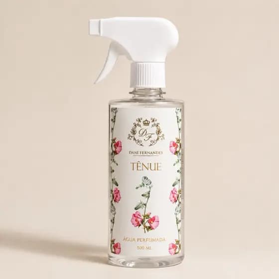 Água Perfumada Tênue Dani Fernandes 510ml – Aromatizador para Casa e Tecidos