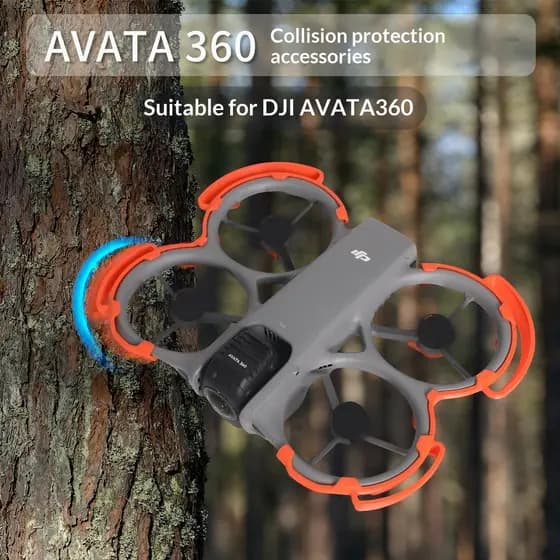 Adequado para DJI AVATA 360 suporte de pouso aumentado tripé traseiro cabeça capa protetora acessórios