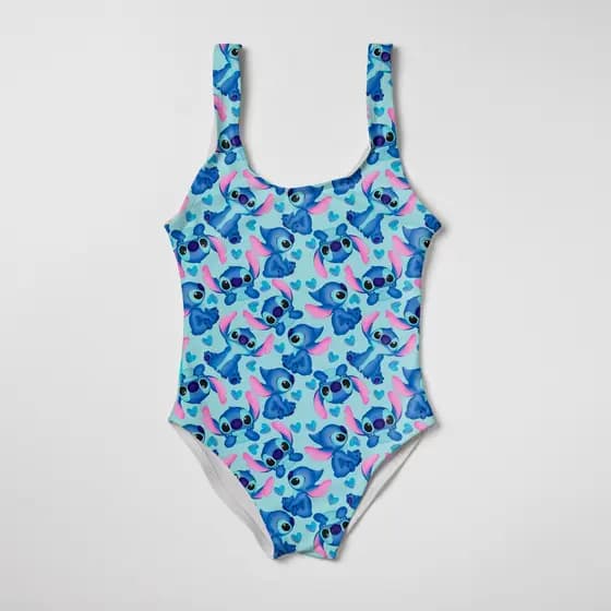 Maiô Infantil Menina Feminino Moda Praia Natação Banho Estampas Desenhos Animados Diversos