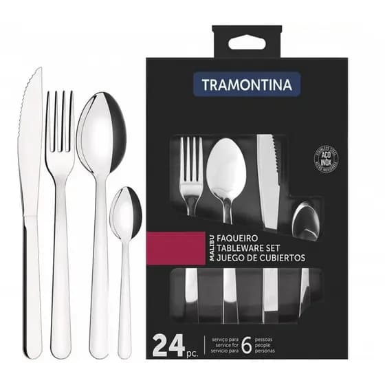 FAQUEIRO INOX 24PC MALIBU