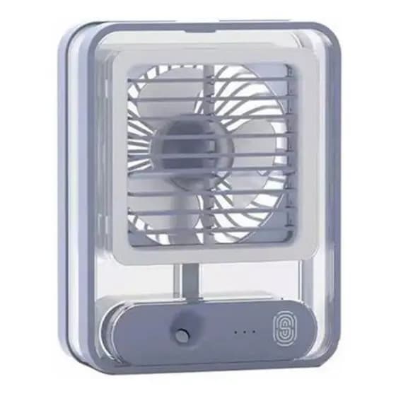 Luminária, Umidificador E Ventilador Recarregável Com Led Alta Qualidade