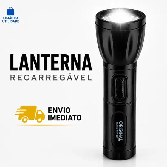 lanterna bivolt original line recarregável