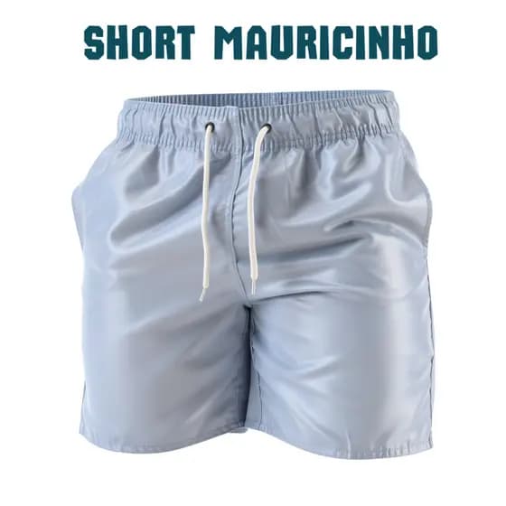 Bermuda Masculina Tactel Grosso Praia Academia Lazer Short Tecido Premium
