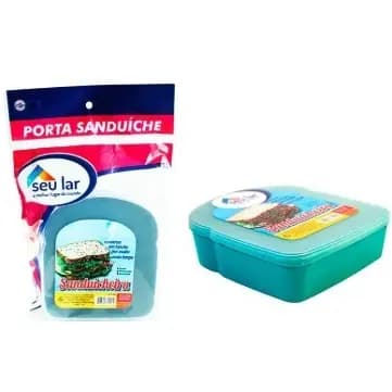 Porta Sanduíche Com Trava Em Alta Qualidade Seu Lar
