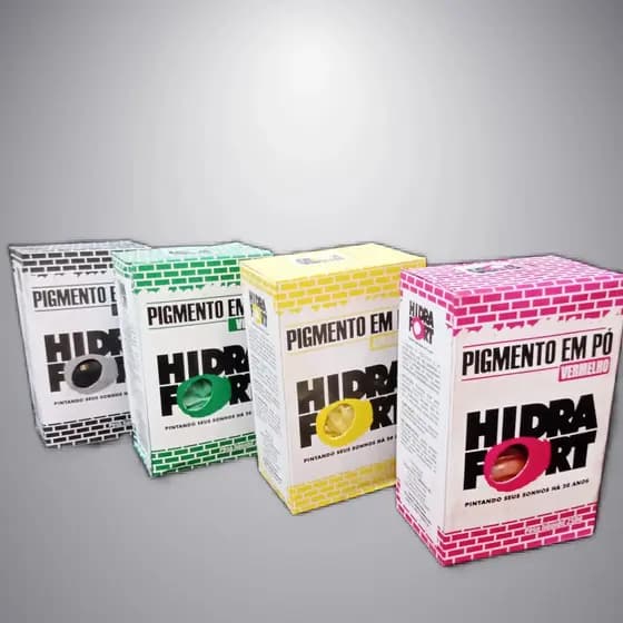 Pigmento Corante Xadrez em Pó Todas as Cores 250g Pigmento Para Construção e Tintas