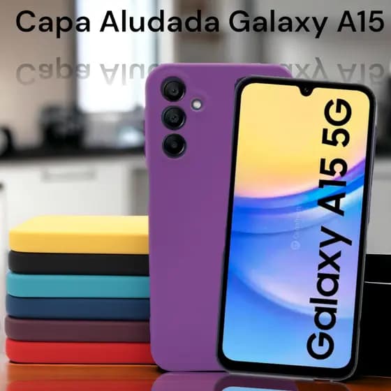 Capa Silicone Aveludada Galaxy A15 5G