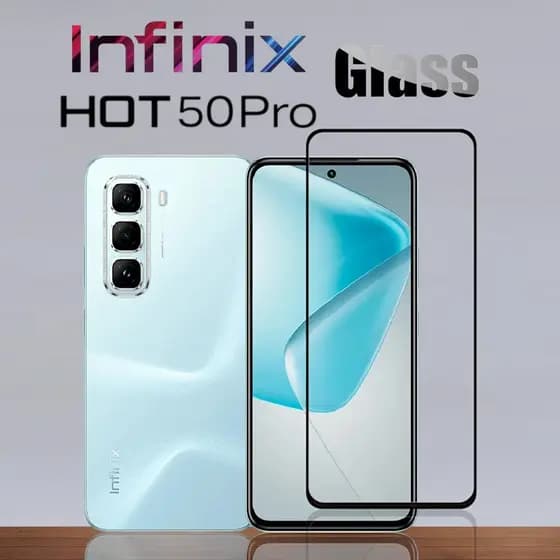 Película de Vidro Temperado 3D para INFINIX HOT 50 PRO