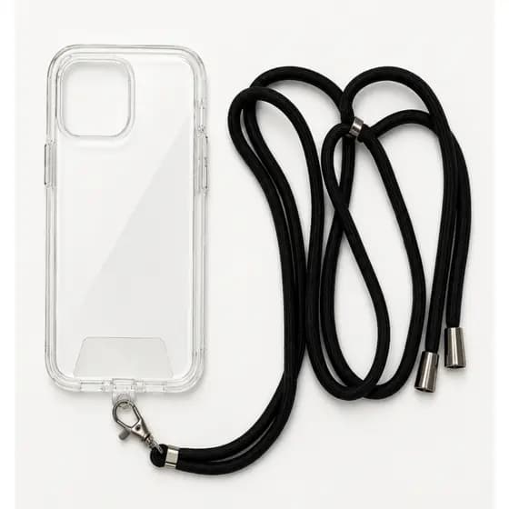 Capa Case Com Cordão Alça Para iPhone Todos Modelos