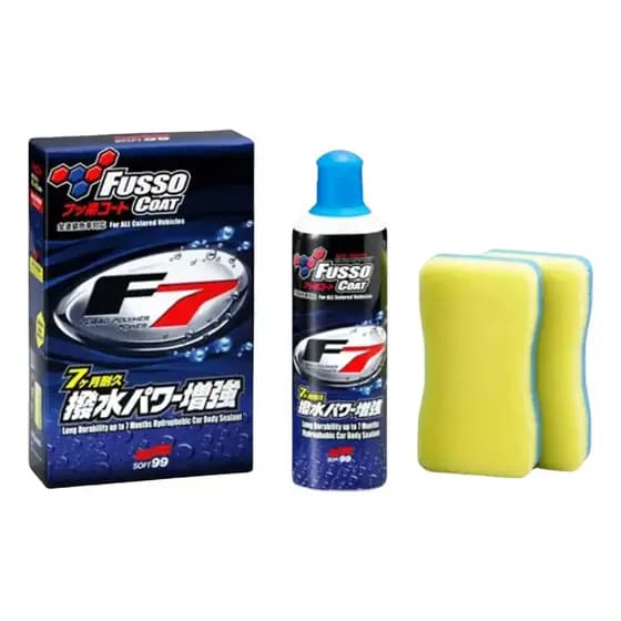 Cera Líquida Fusso Coat F7 Hidrorepelente Alto Brilho Proteção Automotiva