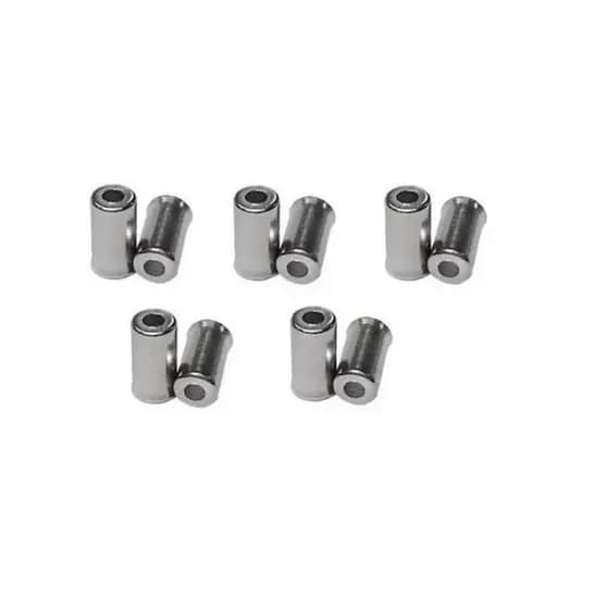 10 x Terminal conduíte para freio 5 mm aço bike bicicleta