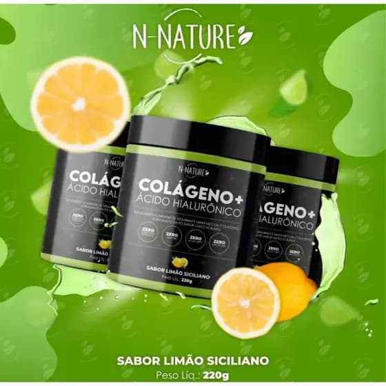 Colageno Com Ácido Hialuronico Ant Rugas e Dores No Corpo Compre Já