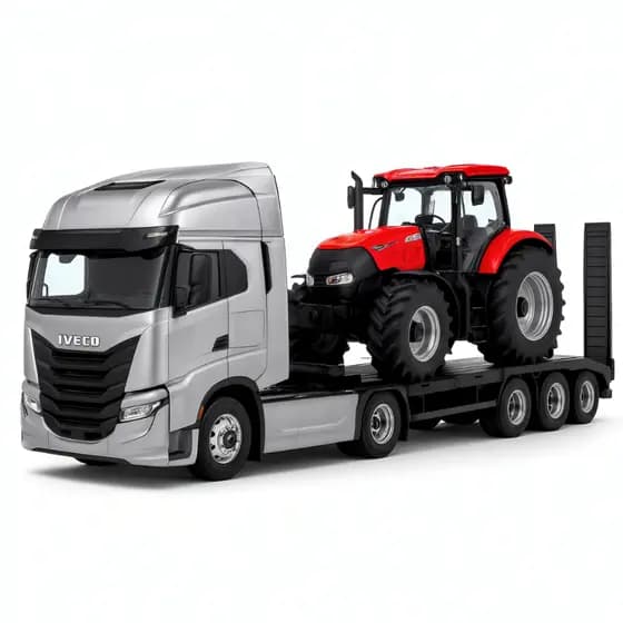 Kit Caminhão Plataforma Iveco S-way + Trator Magnum 380 Case