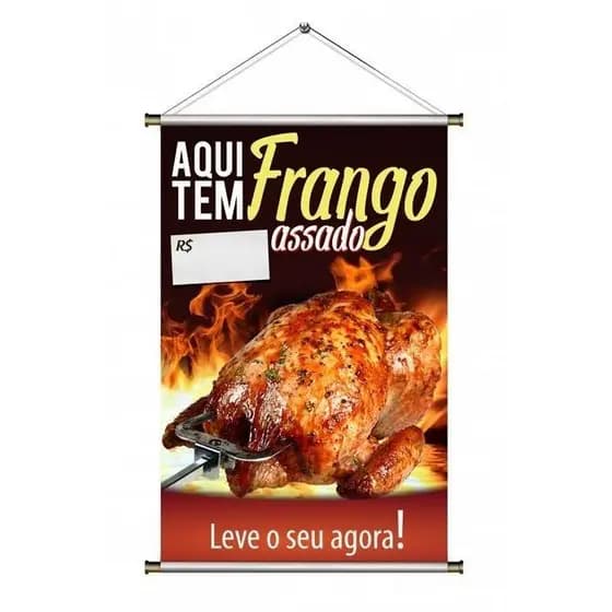 BANNER ARTE PRONTA - FRANGO ASSADO