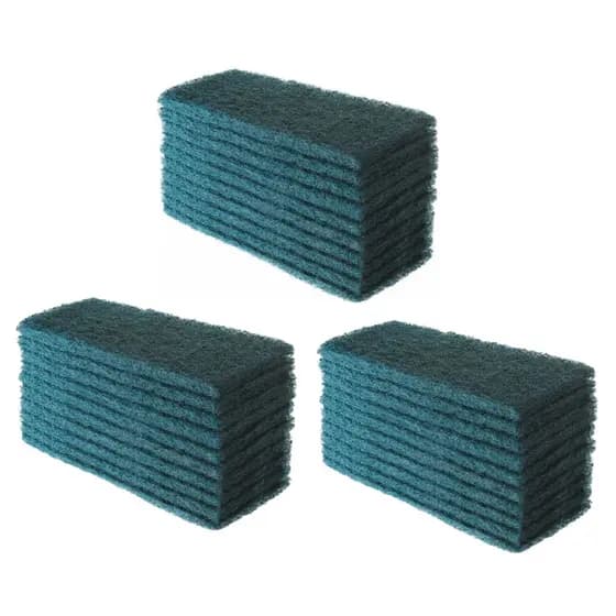 Fibras Verde Multiuso Resistente Não Arranha Cozinha e Banheiro Kit 30 unidades
