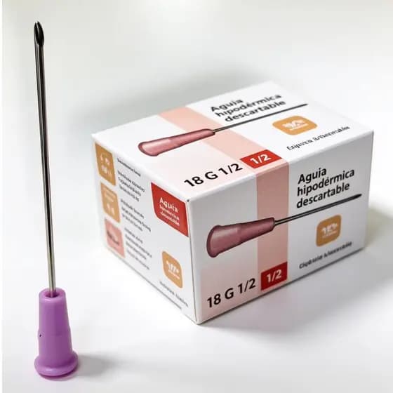 Agulha Descarpack 40 X 12Mm 18g Caixa com 100 unidades