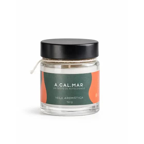Vela Perfumada Acalmar Aromas | Vela Aromática