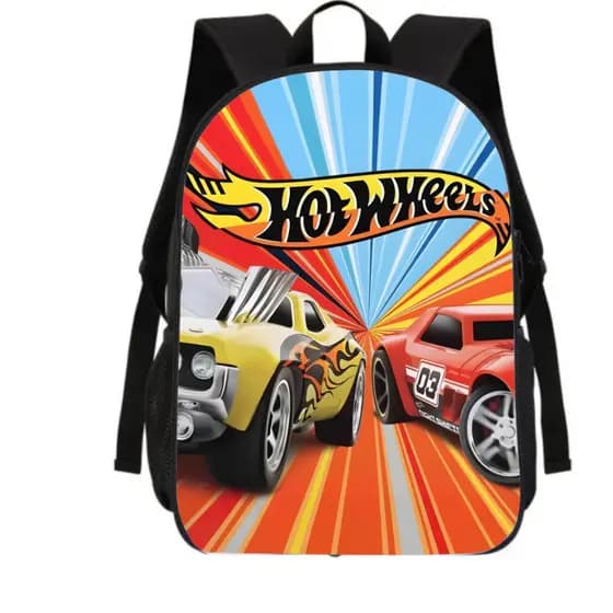 Mochila Estojo Lancheira Escolar Infantil Carro Corrida