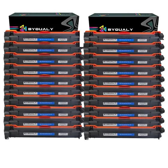 Kit 20 Toner Byqualy Compatível Brother Tn116 Hl-l1232 Hl-l1232w L1232WV HL-L1222V DCP-L1632 L1632W