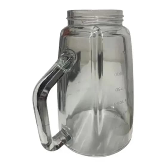 Copo De Vidro sem Lâminas/tampa Liquidificador Turbo Glass L1400 Mondial