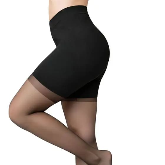 Meia Calça Fio 15 Com Shorts Modelador Selene