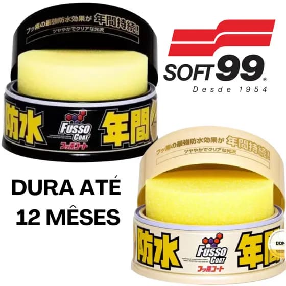 SOFT99 - CERA AUTOMOTIVA FUSSO COAT BLACK/WHITE 200g